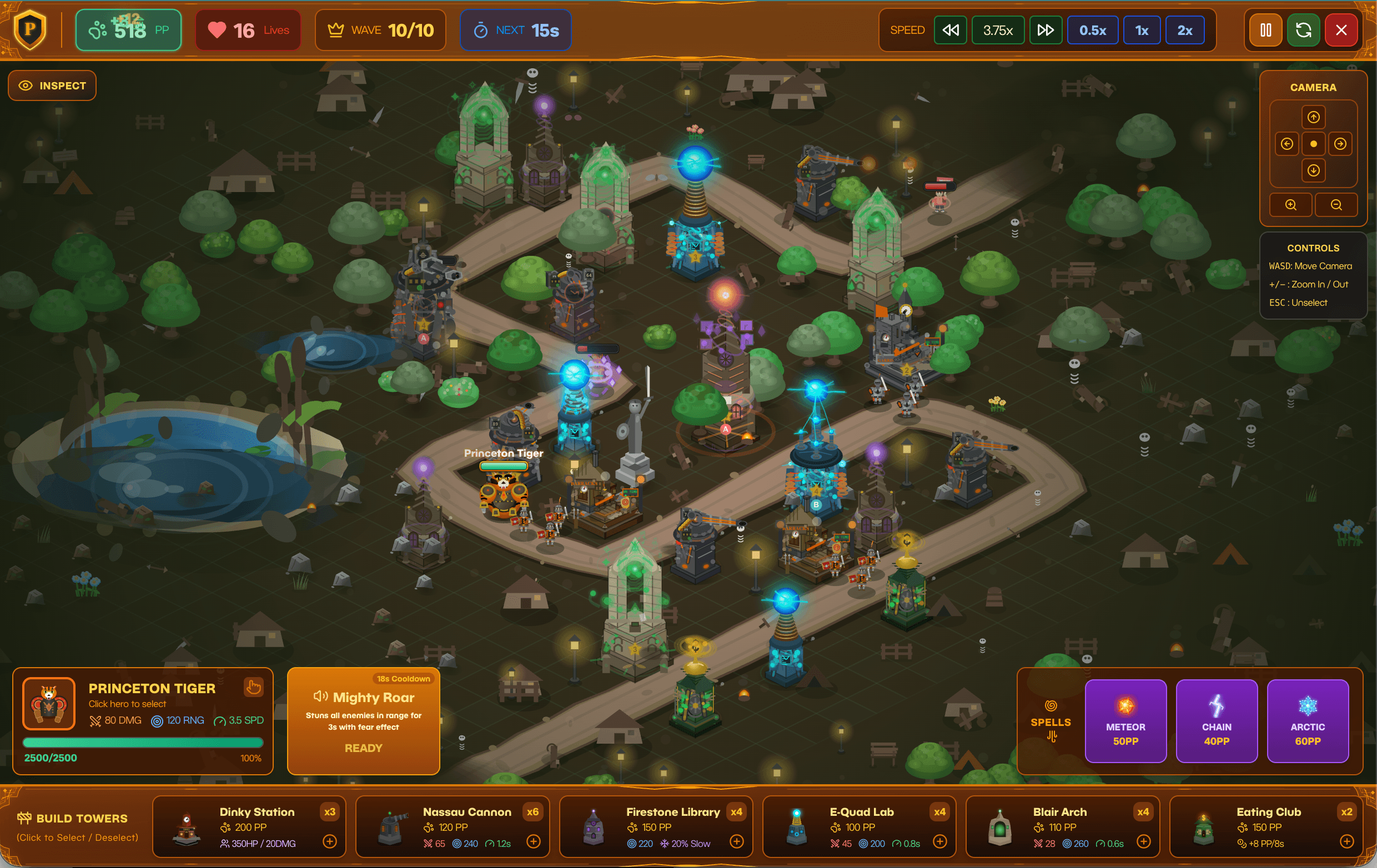 Princeton Tower Defense